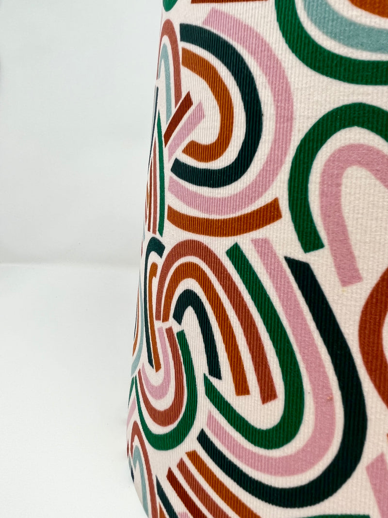 Retro Rainbow Empire Lampshade