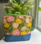 Flower Power Cosmetic Bag