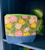 Flower Power Cosmetic Bag