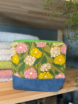 Flower Power Cosmetic Bag