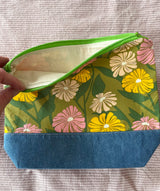 Flower Power Cosmetic Bag