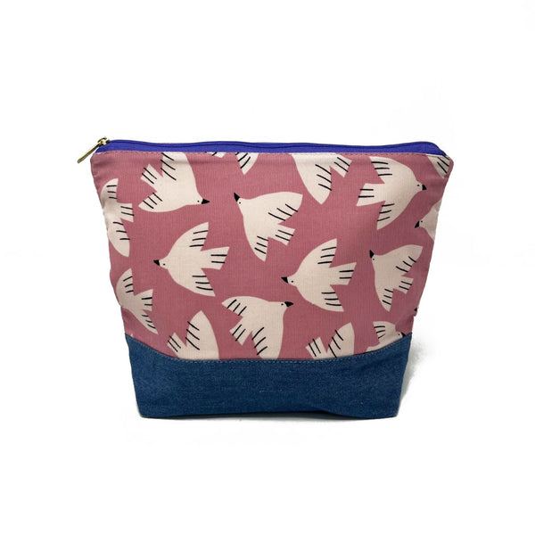 Gliding Birds Cosmetic Bag