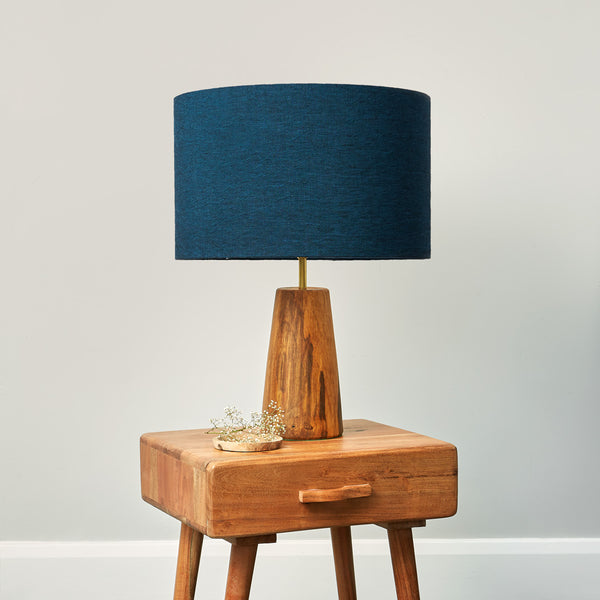 Dragonfly Blue Irish Linen Lampshade