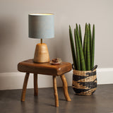 Cornflower Blue Irish Linen Lampshade