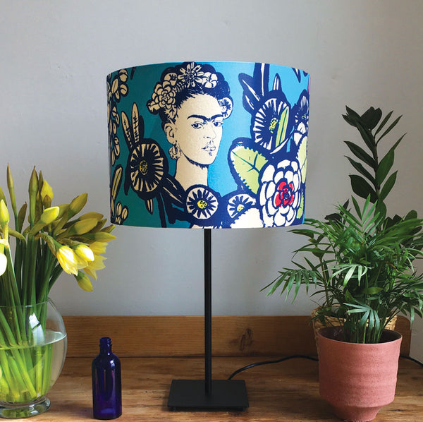 Blue Frida Lampshade