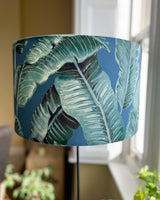 Velvet Banana Leaf Lampshade