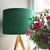 Sea Green Irish Linen Lampshade