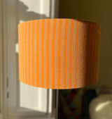 Spice Stripe Irish Linen Lampshade