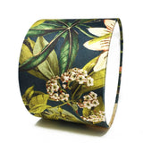 Midnight Passiflora Lampshade