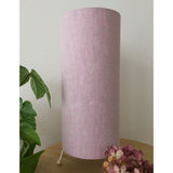 Peony Pink Irish Linen Table Lamp