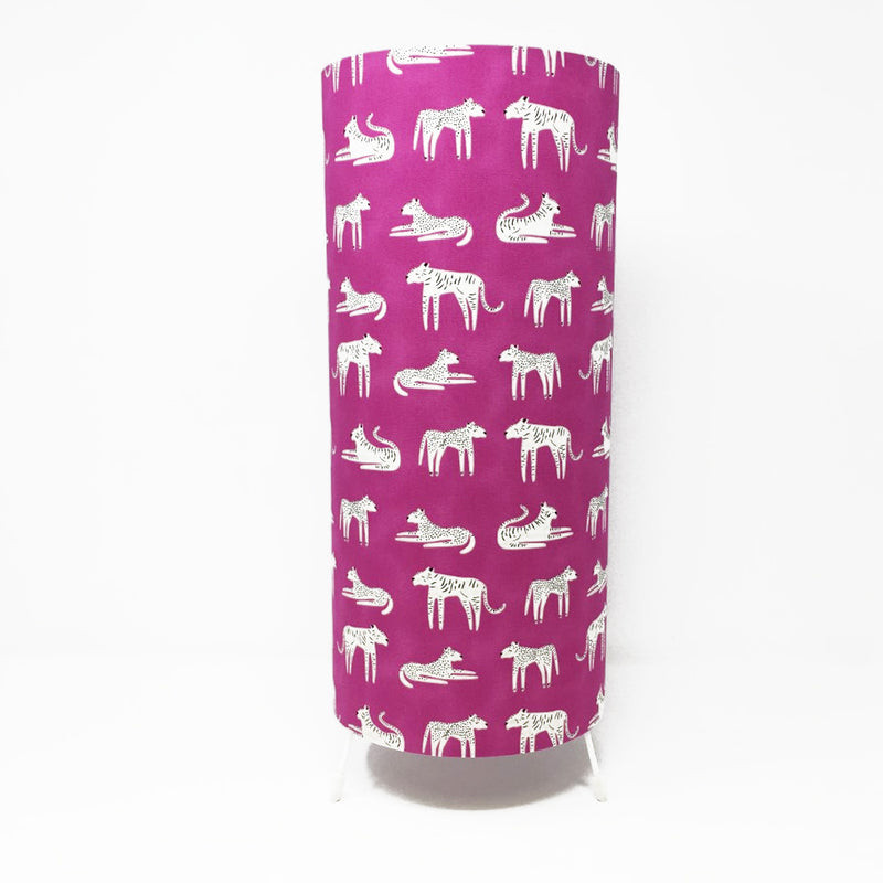 Pink Cats Table Lamp