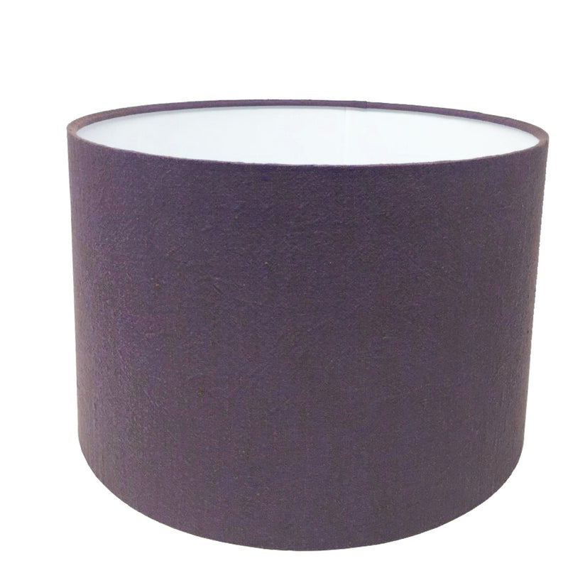 Plum Irish Linen Lampshade