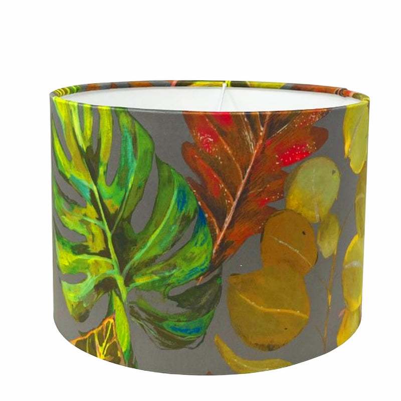 Velvet Foliage Lampshade